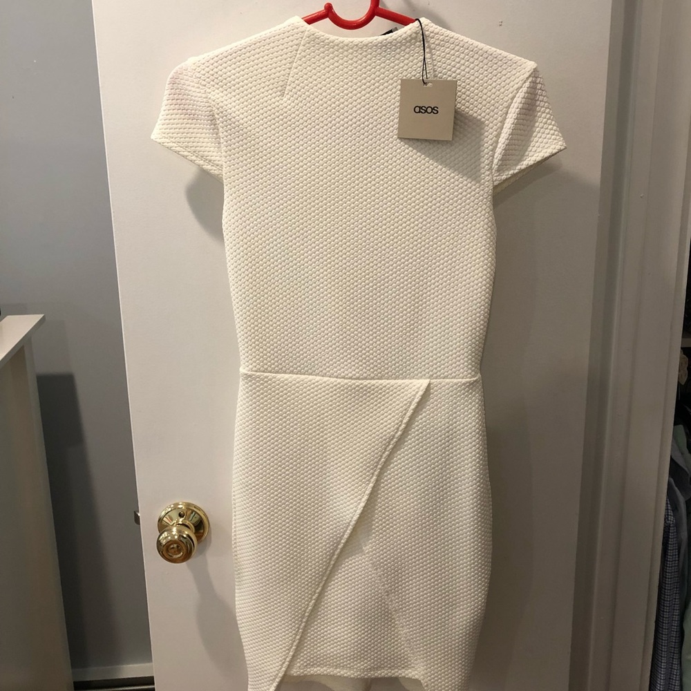 ASOS Cream mini dress